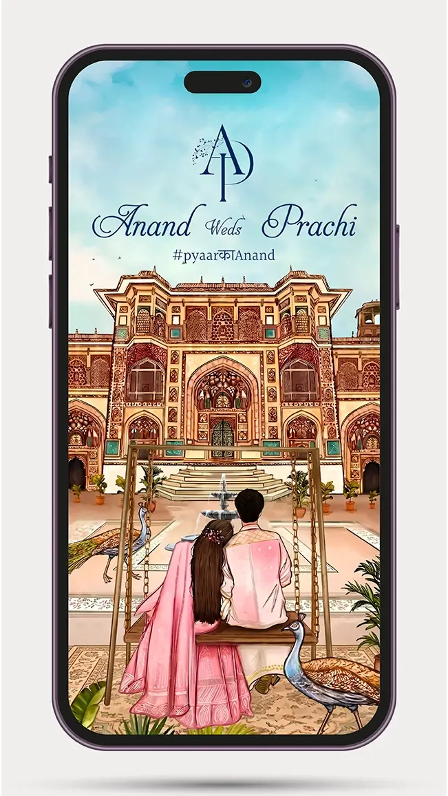 Custom Wedding Invitation Video – Best Digital Wedding Invite in India for WhatsApp Sharing and Online Wedding Announcements