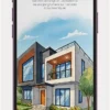House warming ceremony Invitation Video with elegant Griha Pravesh digital invitation design for WhatsApp sharing – HW 109.