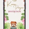 Traditional Kua Pujan invitation video design for baby ceremony celebration