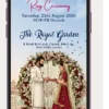 Wedding Ceremony Digital Invitation Video for Indian Wedding, Elegant WhatsApp Wedding E Invite Template with Custom Wedding Details, Modern Digital Wedding Invitation – 23 Ai